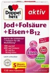 Doppelherz Jod+fols&Atilde;&curren;ure+eisen+b12 Tabletten