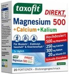 taxofit&Acirc;&reg; Magnesium 500 + Calcium + Kalium DIREKT