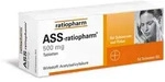 PZN-DE 03404867, ASS ratiopharm 500mg