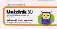 PZN-DE 03441621, K&ouml;hler Pharma Unizink 50