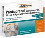 PZN-DE 05520833, Pantoprazol-ratiopharm SK 20 mg bei Sodbrennen