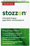 Stozzon Chlorophyll-Dragees gegen Mund- und K&Atilde;&para;rpergeruch