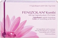 PZN-DE 10032461, Exeltis Fenizolan Kombi 600 mg Vaginalovulum+2% Creme