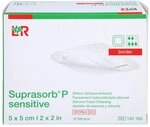 Suprasorb P sensitive Pu-schaumv.border 5x5cm