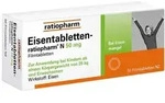 PZN-DE 06957696, Eisentabletten-ratiopharm N 50 mg Filmtabletten