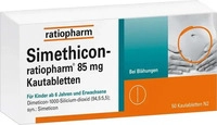 PZN-DE 01364796, Simethicon-ratiopharm 85 mg Kautabletten