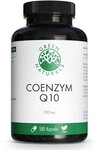 Green Naturals Coenzym Q10 250mg Kapseln hochdosiert Vegan