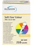 Soft Fine colour Lanzetten 30 G 0,32 mm