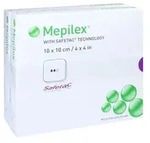 Mepilex 10x10 cm Schaumverband
