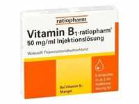 Vitamin B1 ratiopharm 50mg/ml iniecto lsg. Ampullen