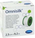 Omnisilk Fixierpflaster Kunstseide 2,5 cmx9,2 m