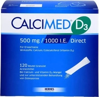 PZN-DE 12414072, HERMES Arzneimittel Calcimed D3 500 mg / 1000 I.E. Direct