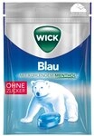 Wick Blau Menthol Bonbons ohne Zucker Beutel