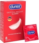 DUREX Gef&Atilde;&frac14;hlsecht 8 hauchzarte Kondome f&Atilde;&frac14;r intensives Empfinden