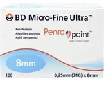 Bd Micro-fine Ultra Pen-nadeln 0,25x8 mm 31 G