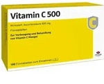 PZN-DE 00652257, W&ouml;rwag Pharma Vitamin C 500 Filmtabletten