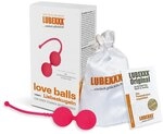 Lubexxx love balls Liebeskugeln f&Atilde;&frac14;r Beckenbodentraining pink