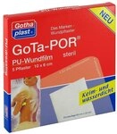 Gota-por Pu Wundfilm 10x6 cm steril Pflaster