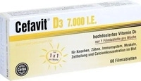 PZN-DE 12347743, Cefak Cefavit D3 7.000 I.e. Filmtabletten