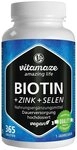 Vitamaze Biotin 10 mg hochdosiert+Zink+Selen