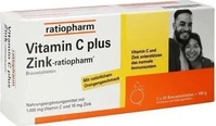 PZN-DE 16120930, Vitamin C Plus Zink-ratiopharm Brausetabletten