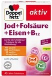 Doppelherz Jod + Fols&Atilde;&curren;ure + Eisen + B12 Tabletten