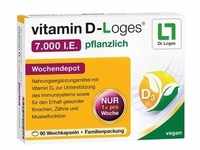 vitamin D-Loges 7.000 internationale Einheiten pflanzlich