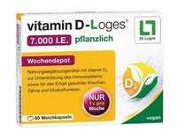 vitamin D-Loges 7.000 internationale Einheiten pflanzlich
