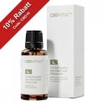 Schlaftropfen mit Hanf und Melatonin CBD VITAL
