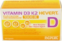 PZN-DE 19295676, Hevert-Arzneimittel Vitamin D3 K2 Hevert + Calcium und...