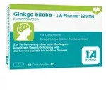 PZN-DE 17534792, Ginkgo biloba - 1 A Pharma 120 mg Filmtabletten