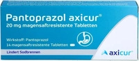 PZN-DE 14293477, axicorp Pharma Pantoprazol axicur 20 mg magensaftresistent Tabletten