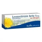 PZN-DE 16006252, betapharm Arzneimittel Levocetirizin beta 5 mg Filmtabletten