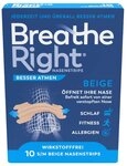 Besser Atmen Breathe Right Nasenstrips beige