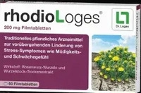 PZN-DE 14006242, Dr. Loges + rhodioLoges 200 mg - Rosenwurz Filmtabletten