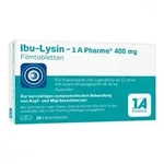 Ibu-Lysin - 1 A Pharma&reg; 400 mg Filmtabletten