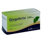 PZN-DE 12461700, betapharm Arzneimittel Gingobeta 240 mg Filmtabletten