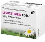 PZN-DE 18082949, Zentiva Pharma Levocetirizin ADGC 5 mg Filmtabletten