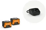 STIHL Akku-Starter-Set AK 30: 2x Akku AK 30 & Ladeger&auml;t AL 101