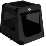 Farm-Land Auto Transportbox faltbare Autobox Hundebox Hundetransportbox schwarz