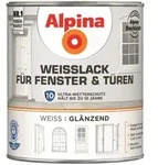 Alpina Wei&szlig;lack f&uuml;r Fenster & T&uuml;ren gl&auml;nzend 750 ml