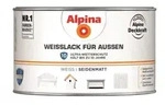 Alpina Wei&szlig;lack f&uuml;r Au&szlig;en seidenmatt 300 ml