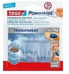 tesa Powerstrips&reg; Transparent Deko-Haken Large, 2 Stk.