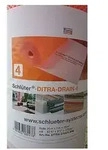 Schl&uuml;ter DITRA DRAIN Drainagematte 4 mm Entkopplungsbahn Abdichtung 25m