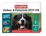 Beaphar Zecken- und Flohschutz Spot-On 3 x 2 ml f&uuml;r gro&szlig;e Hunde