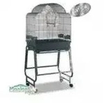 Vogelheim Vogelvoliere Memphis II Vogelk&auml;fig Antik + St&auml;nder