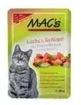 Mac's CatPouch Pack Lachs , Gefl&uuml;gel und Preiselbeeren 100g