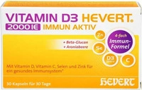 PZN-DE 19411450, Hevert-Arzneimittel Vitamin D3 Hevert 2000 IE Immun Aktiv Kapseln,
