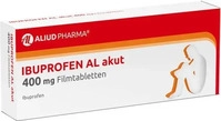 PZN-DE 05020869, ALIUD Pharma Ibuprofen AL akut 400 mg Filmtabletten, 10 St,