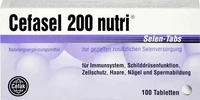 PZN-DE 02330807, Cefak Cefasel 200 nutri Selen-Tabs, 100 St, Grundpreis: &euro; 0,28